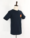 Dark Blue SANTA CRUZ Fire Logo Skate T-Shirt - M