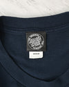 Dark Blue SANTA CRUZ Fire Logo Skate T-Shirt - M