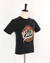 Black JOHNNY CASH "Ring of Fire Short Sleeve T-Shirt - XS