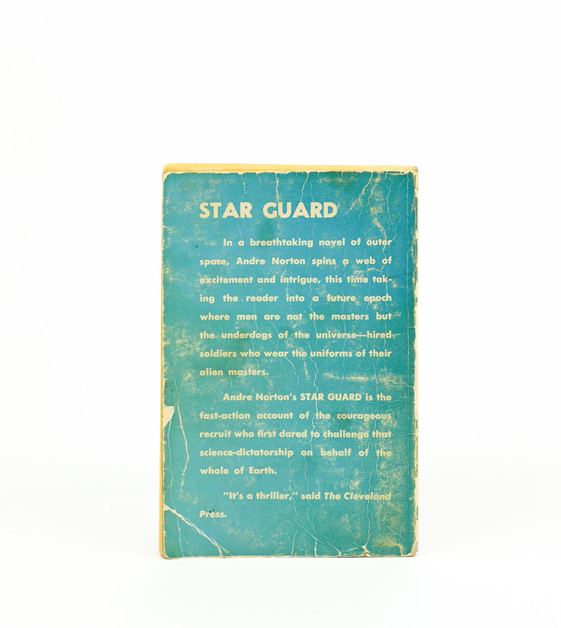 1961 2nd Printing - STAR GUARD - Andre Norton - Paperback Sci-fi Book