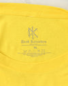 2024 Yellow DEAD KENNEDYS "Holiday In Cambodia" Short Sleeve Punk Band T-Shirt - XL