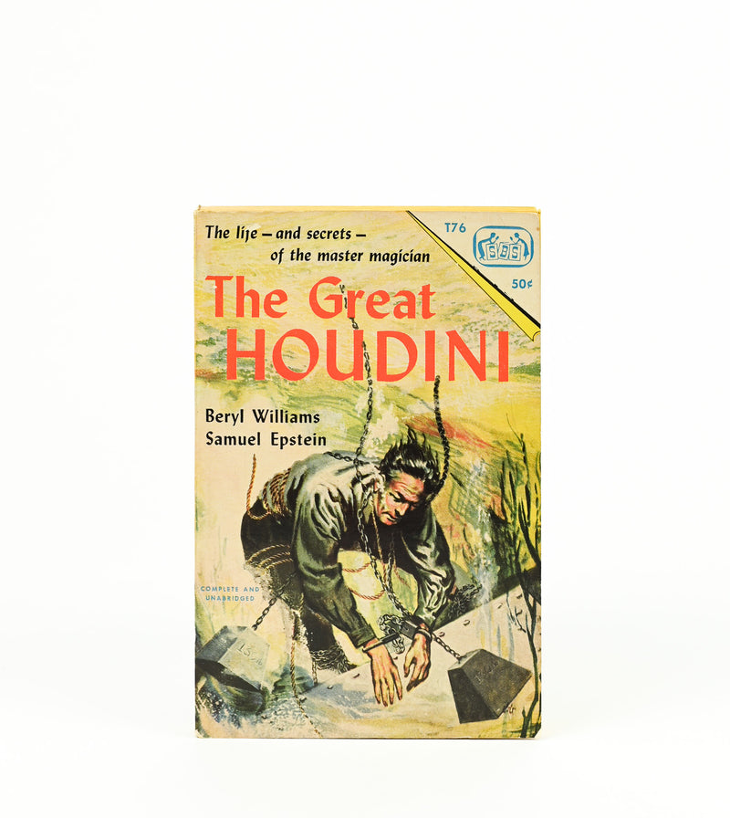 1965 7th Printing - THE GREAT HOUDINI - Beryl Williams & Samuel Epstein - Paperback Book