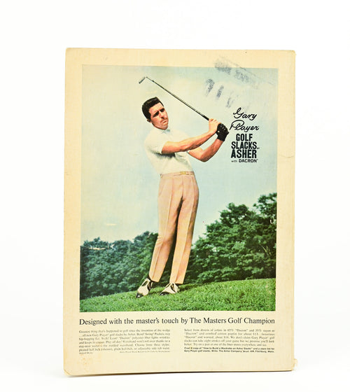 1964 Edition - GARY PLAYER'S GOLF SECRETS - Fawcett Books #557 - Paperback Book