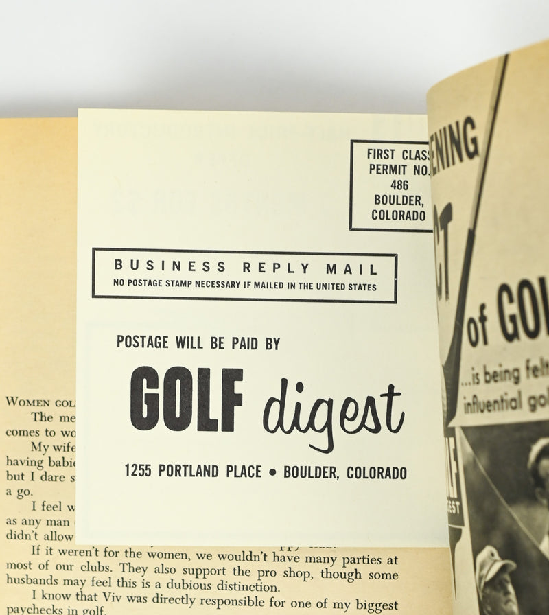 1964 Edition - GARY PLAYER'S GOLF SECRETS - Fawcett Books #557 - Paperback Book