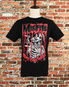 Black & Red MISFITS "Death Comes Ripping" Short Sleeve Band T-Shirt