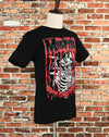 Black & Red MISFITS "Death Comes Ripping" Short Sleeve Band T-Shirt