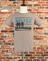 Grey 2009 US Tour MUSE Band Short Sleeve T-Shirt