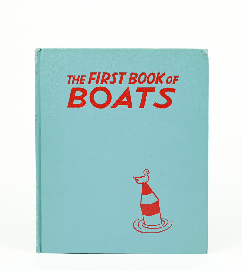 1953 7th Printing - THE FIRST BOOK OF BOATS - Margaret Gossett - Franklin Watts Hardback Book