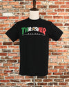 Black THRASHER Mexico Skate T-Shirt - M