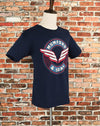 Dark Blue MUMFORD & SONS Folk Rock Band T-Shirt - L
