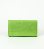 NIB - LUX DE VILLE - Envy Green Sparkle - Card Suit Wallet