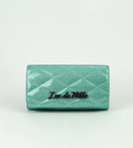 NIB - LUX DE VILLE - Mermaid Blue Sparkle - Route 66 Wallet