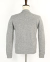 Vintage 70s/80s Grey Knit Acrylic Cardigan Sweater