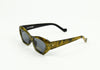 NIB - LUX DE VILLE - Moss Tortoise Injection Mold Frame w/ Black Smoke Lens - SIMONE Sunglasses