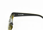 NIB - LUX DE VILLE - Moss Tortoise Injection Mold Frame w/ Black Smoke Lens - SIMONE Sunglasses