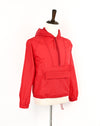 Vintage Red FIELD & STREAM Windbreaker Hoodie Jacket - L