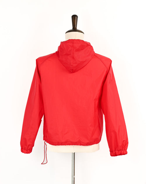 Vintage Red FIELD & STREAM Windbreaker Hoodie Jacket - L