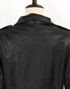 Vintage Black Leather WILSONS "The Leather Experts" Heavy Biker Jacket - L