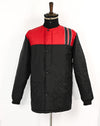 Vintage Black & Red SNOW-SHIELD by SAMCO Coat w/ Detachable Hood