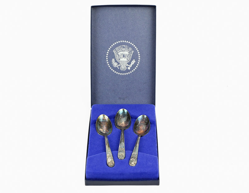 1776 - 1976 AMERICAN BICENTENNIAL 3pc. Spoons Set