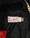 Vintage Black & Red SNOW-SHIELD by SAMCO Coat w/ Detachable Hood