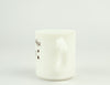 Vintage White "I LOVE GRANDPA" Coffee Milk Glass Mug