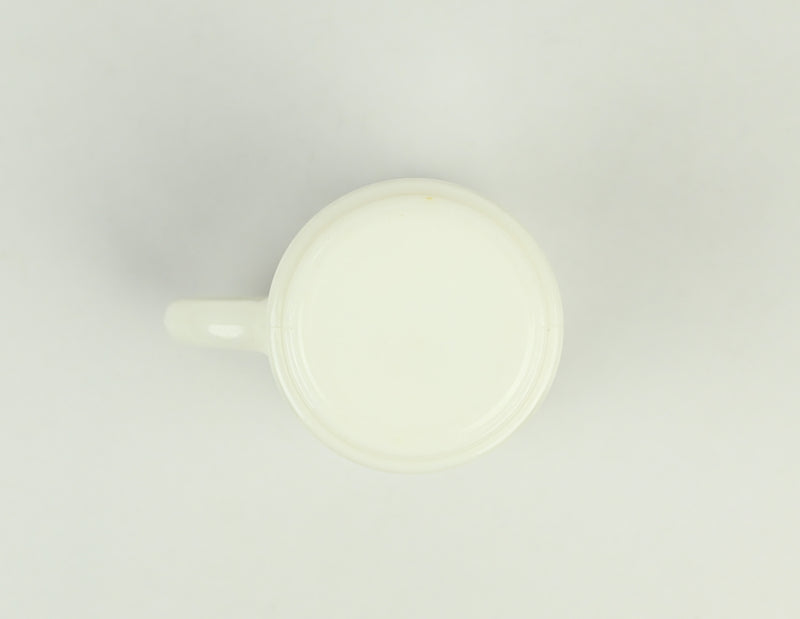 Vintage White "I LOVE GRANDPA" Coffee Milk Glass Mug