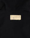 Vintage 30s/40s Black Wool NAVAL CLOTHING FACTORY U.S. Navy Sailor Cracker Jack Uniform Sweater