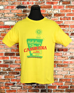 2024 Yellow DEAD KENNEDYS "Holiday In Cambodia" Short Sleeve Punk Band T-Shirt - XL