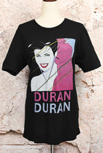 Black DURAN DURAN Short Sleeve Band T-Shirt - L