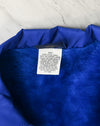Vintage Blue Nylon HILTON "Active Apparel" Snap Button Jacket - XL