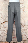 Vintage 60s/70s Grey FARAH Wide Leg Polyester Dress Pants