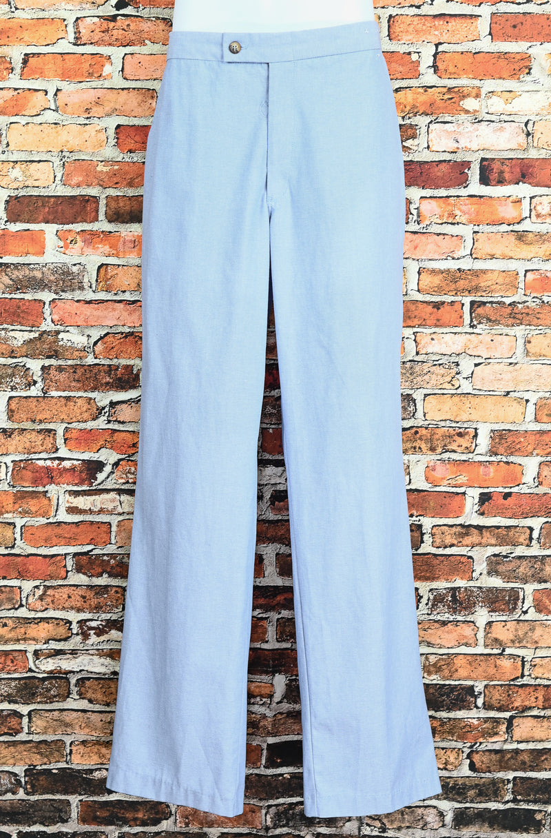 Vintage 80s Blue PURITAN Cotton Polyester Pants - 36 X 32