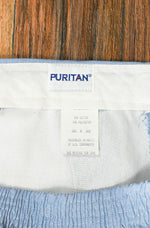 Vintage 80s Blue PURITAN Cotton Polyester Pants - 36 X 32