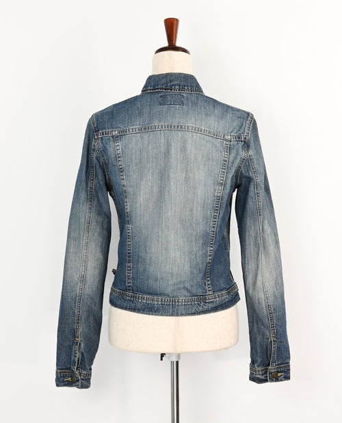 Vintage 90's Blue Denim RALPH LAUREN Jean Jacket - Medium