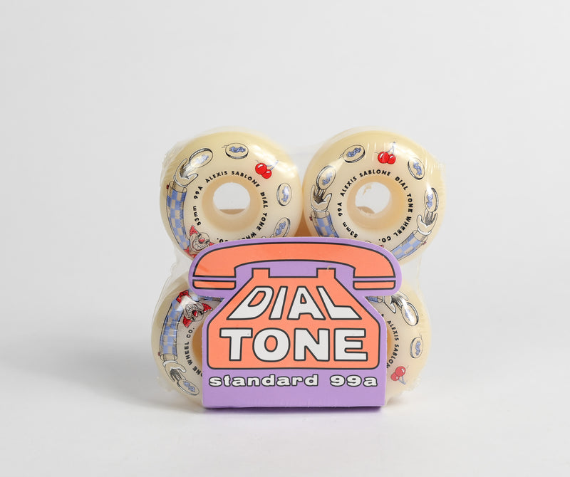 NEW - DIAL TONE WHEELS - Alexis Sablone Wisecracker Wheels - 53mm 99a