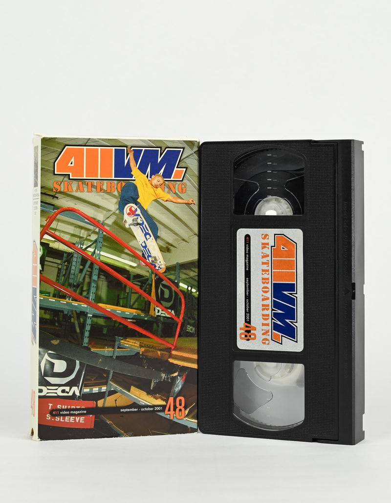 2001 Sept. Oct. -  411 Video Magazine Skateboarding - Issue 48 VHS