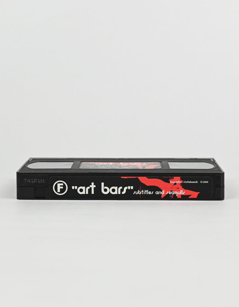 2001 Foundation Skateboards - "Art Bars" Subtitles and Seagulls VHS