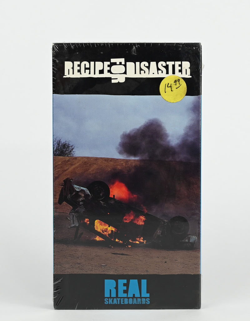 NEW/SEALED - Real Skateboards - RECIPE FOR DISASTER - Skate VHS