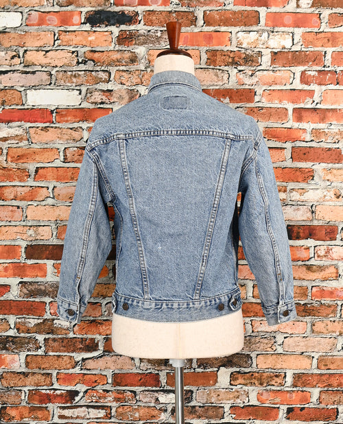Vintage 90s Light Wash LEVI STRAUSS & CO. Red Tag Denim Jean Jacket - M