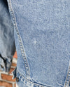 Vintage 90s Light Wash LEVI STRAUSS & CO. Red Tag Denim Jean Jacket - M