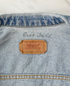 Vintage 90s Light Wash LEVI STRAUSS & CO. Red Tag Denim Jean Jacket - M