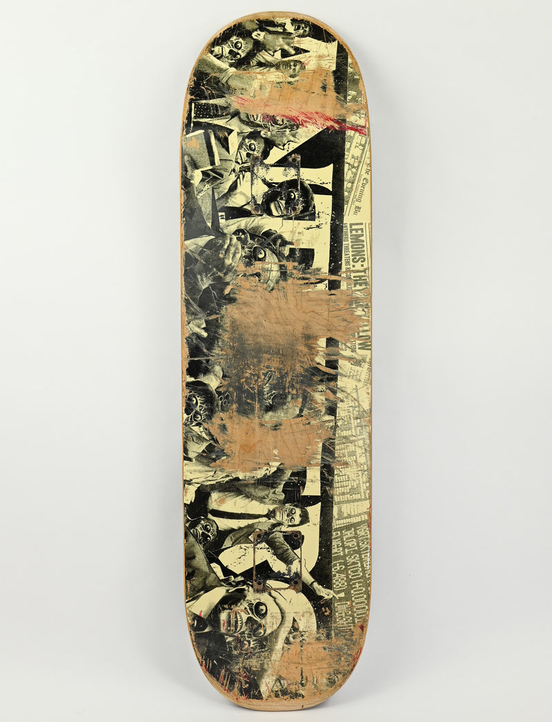 RARE ANTI-HERO They Panic Skateboard Deck 8.5"