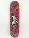 NEW - THANK YOU SKATEBOARDS - Paisley Logo Deck 8.38"