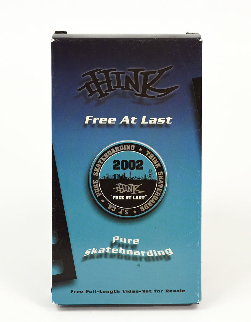 2002 Think Skateboards - FREE AT LAST - Skate VHS