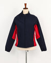 Blue & Red DeLONG Zip Up Cheer Jacket - S