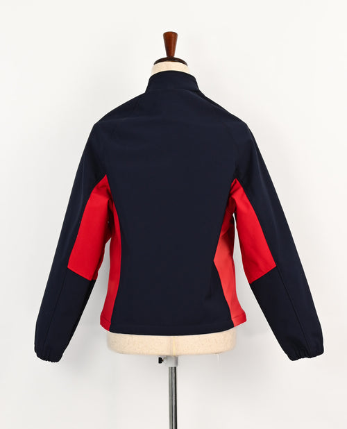 Blue & Red DeLONG Zip Up Cheer Jacket - S
