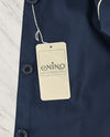 DEADSTOCK 80s/90s Dark Blue IRVING POSLUNS For NINO Button Up Trench Coat - 6