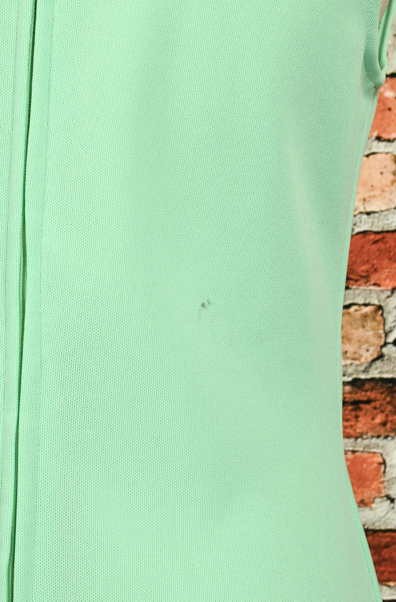 sears green dress Vintage 60s Blue Fashions Polyester Maxi – Barrio Boutique Vacation & Resort Collection