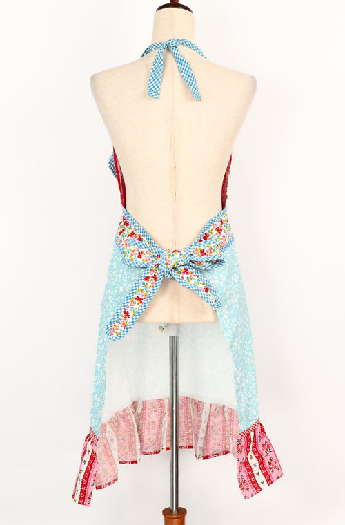 Multicolor Floral & Gingham PIP STUDIO Full Apron